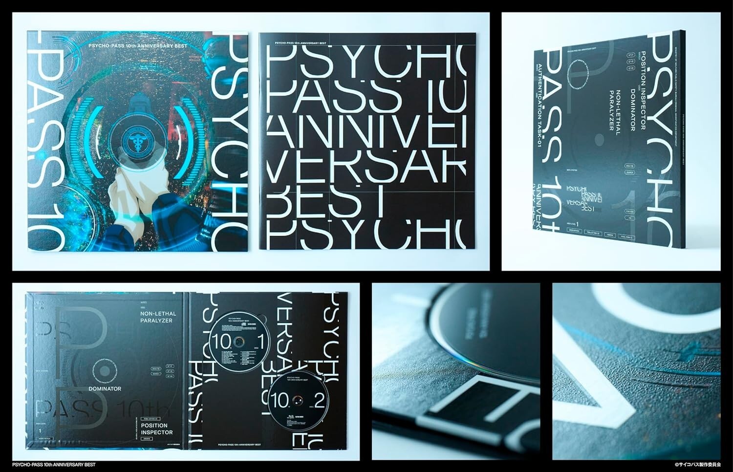 PSYCHO-PASS 10th ANNIVERSARY BEST CD w/ Blu-ray Limited Edition NEW