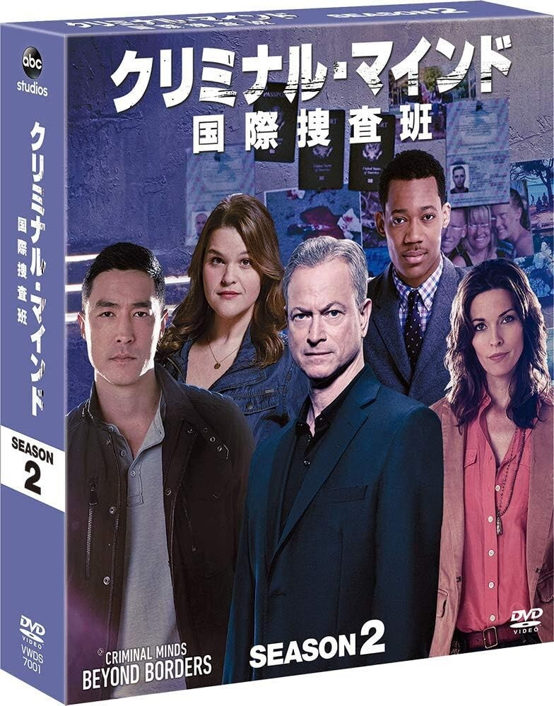 New TV SERIES-CRIMINAL MINDS BEYOND BORDERS SEASON 2 COMPACT BOX-[DVD]