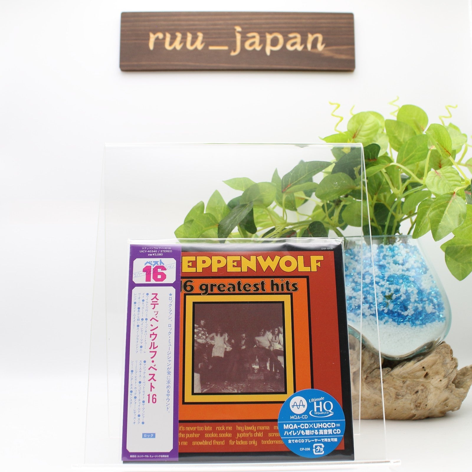 New STEPPENWOLF 16 Greatest Hits JAPAN MQA UHQ MINI LP CD HI-RES Audio