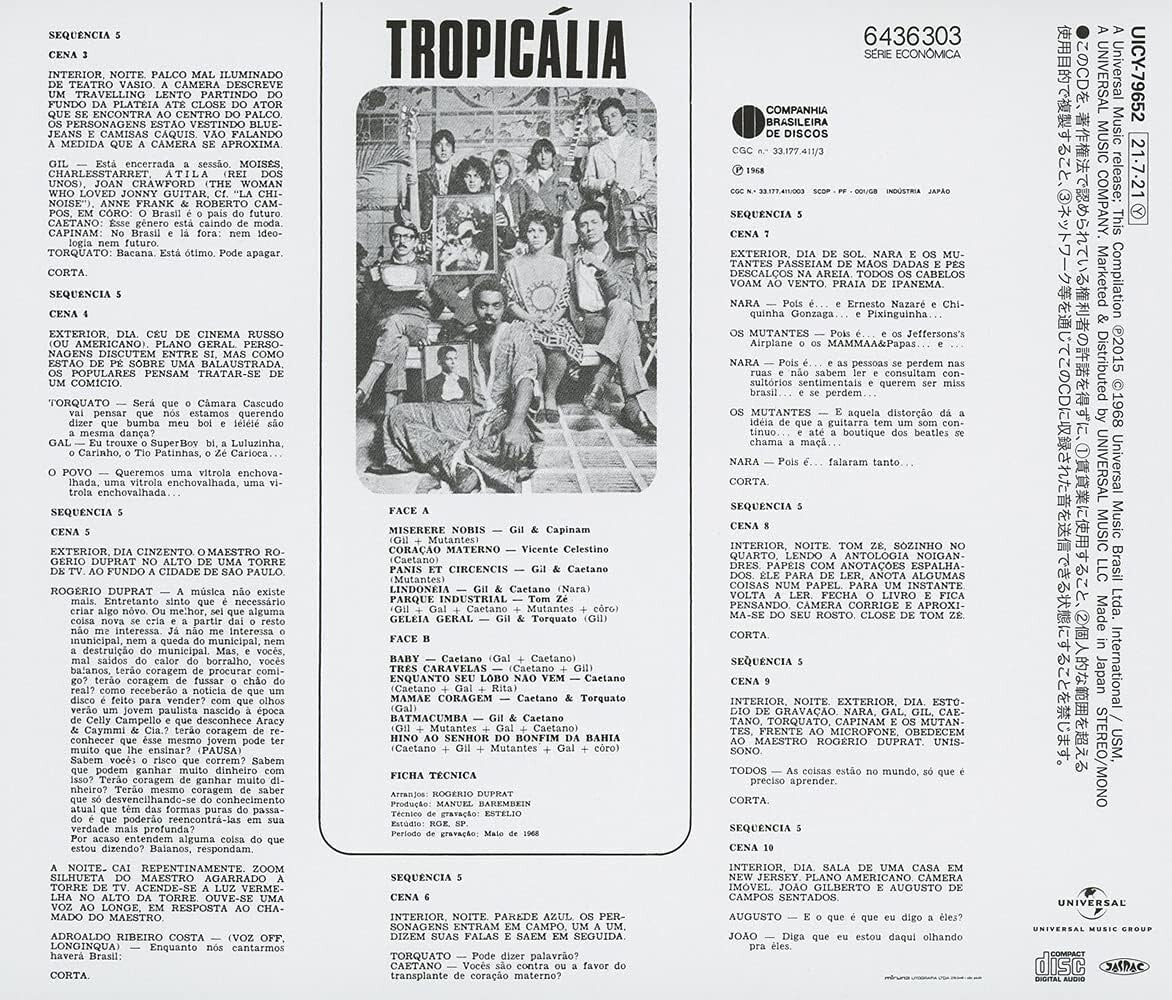 CD New V.A. Tropicalia: Ou Panis Et Circencis JP