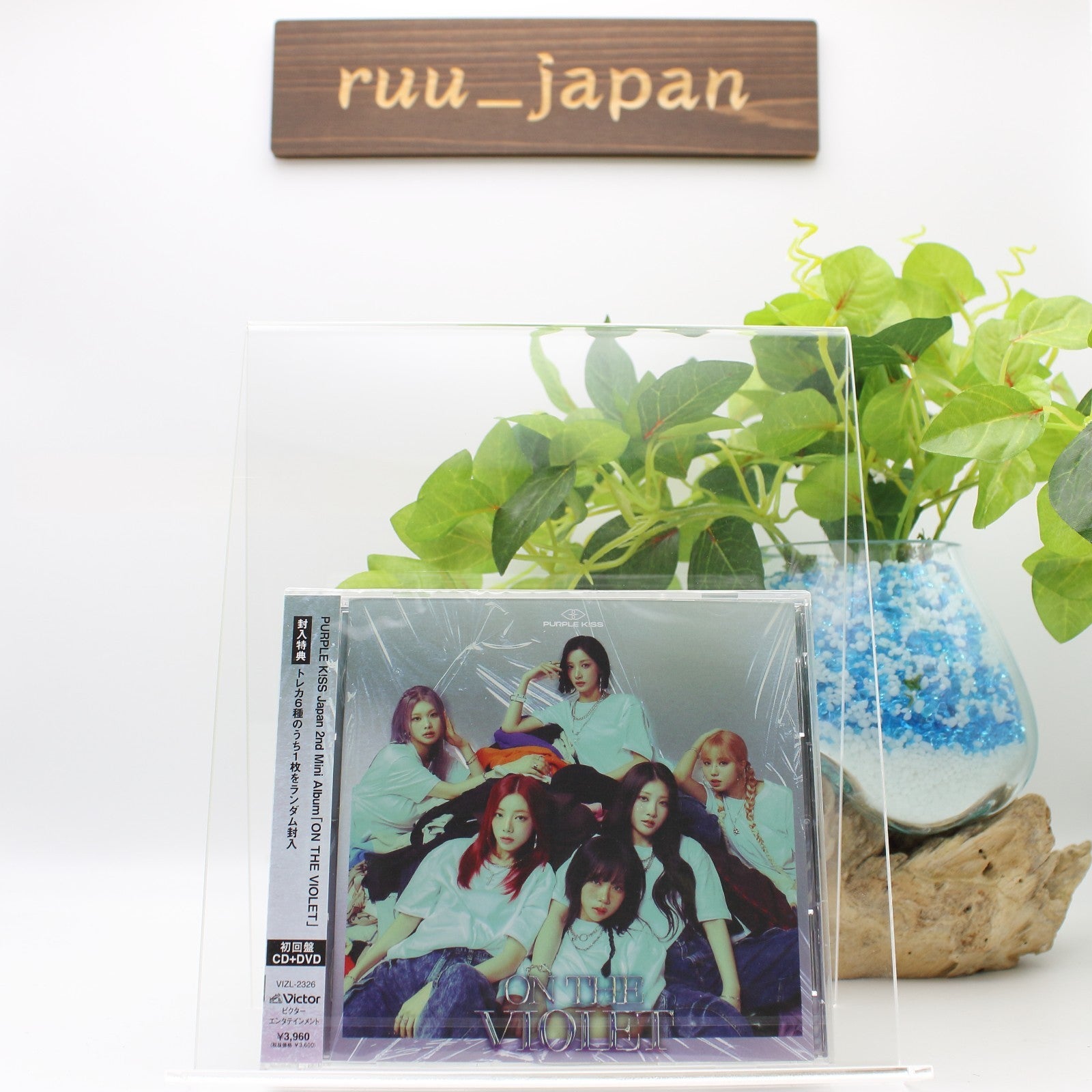 PURPLE KISS ON THE VIOLET CD w/ DVD Limited Edition Japan Mini Album New