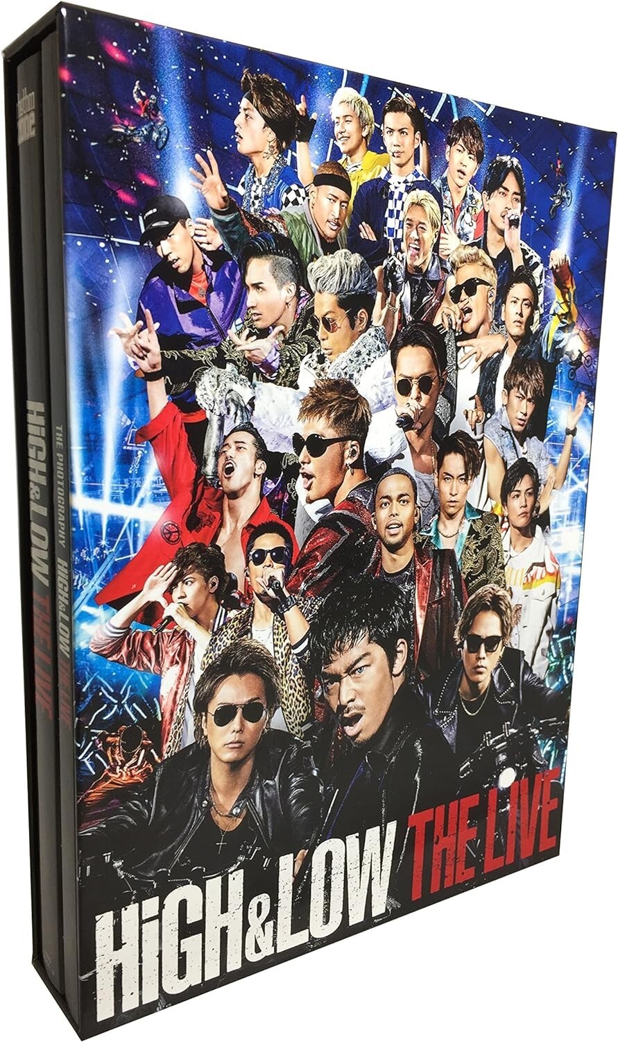 HiGH & LOW THE LIVE First Limited Edition 2 Blu-ray Photobook From Japan NEW