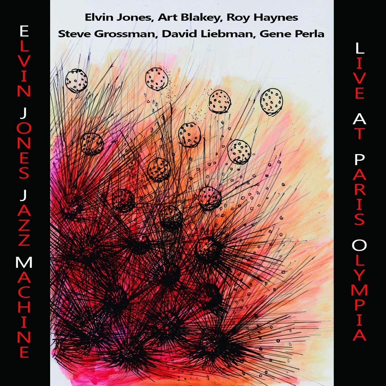 CD ELVIN JONES JAZZ MACHINE-LIVE AT PARIS OLYMPIA 1972-CD New