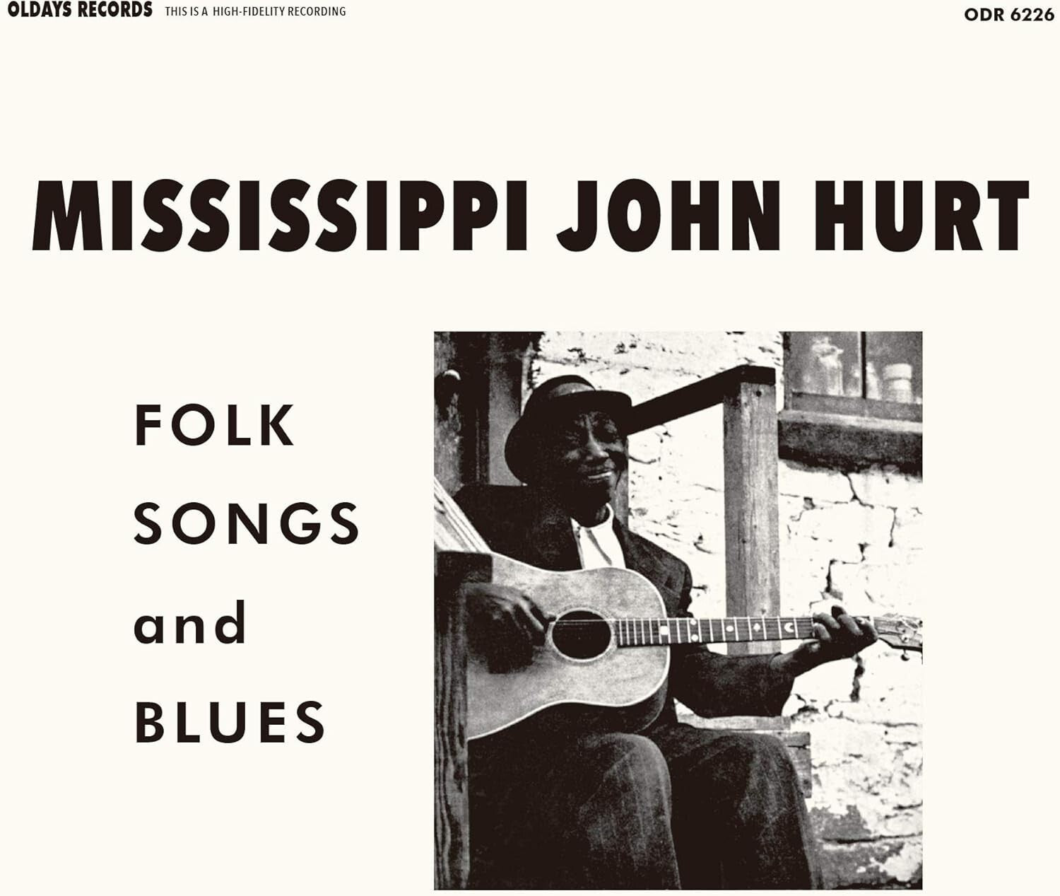 New MISSISSIPPI JOHN HURT Folk Songs And Blues JP MINI LP CD