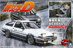 Aoshima Initial D: Fujiwara Takumi AE86 Trueno with Figure 1:24 Scale Model NEW