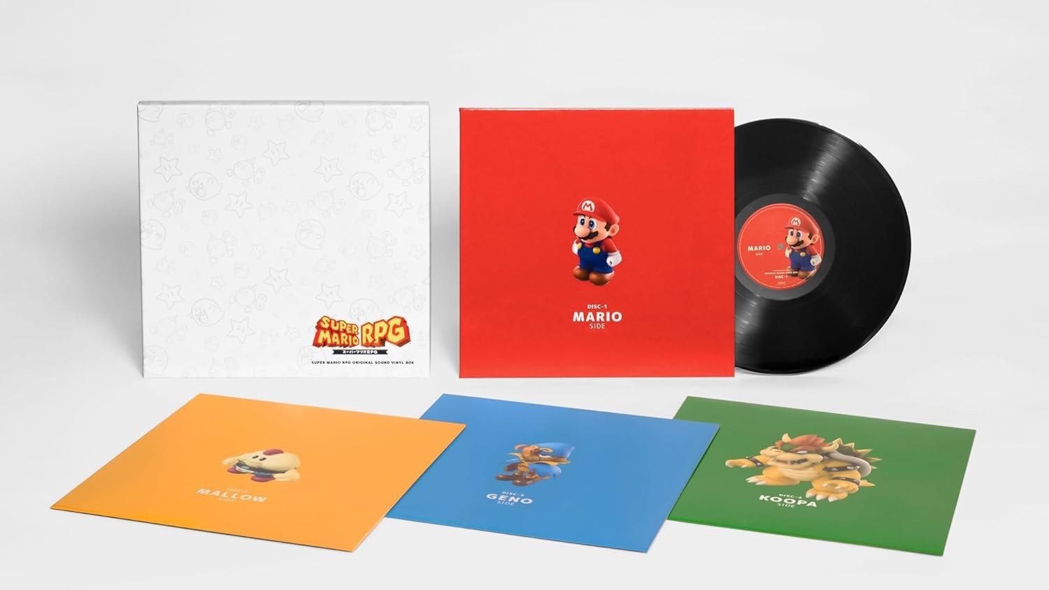 Super Mario RPG Original Sound Vinyl Box vinyl LP From Japan NEW