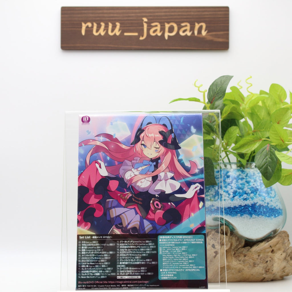 Hatsune Miku Magical Mirai 2019 Limited Edition 2 Blu-ray Book Strap Japan New