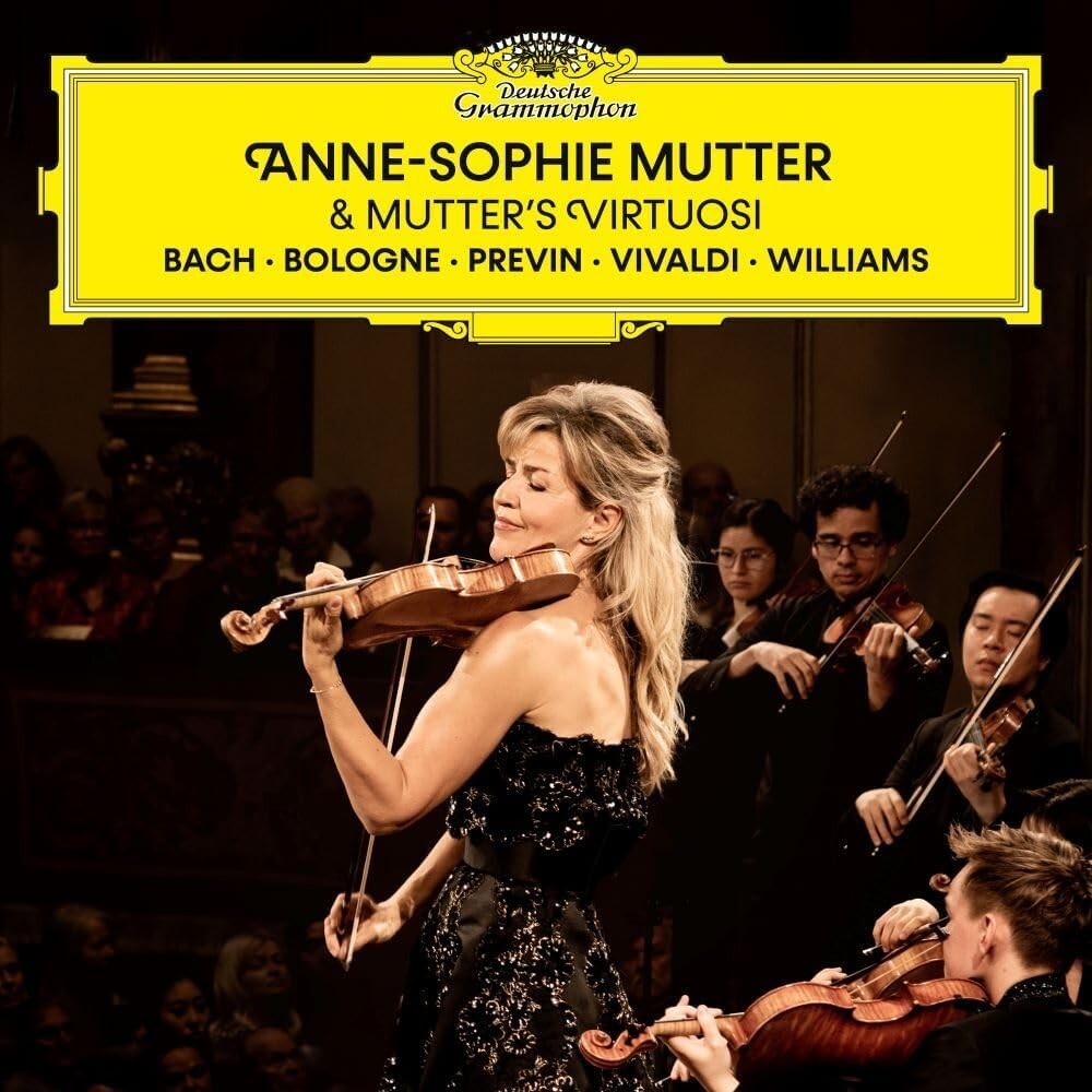 New Anne-Sophie Mutter Bach・Bologne・Previn・Vivaldi・Williams MQA-CD/UHQCD JAPAN