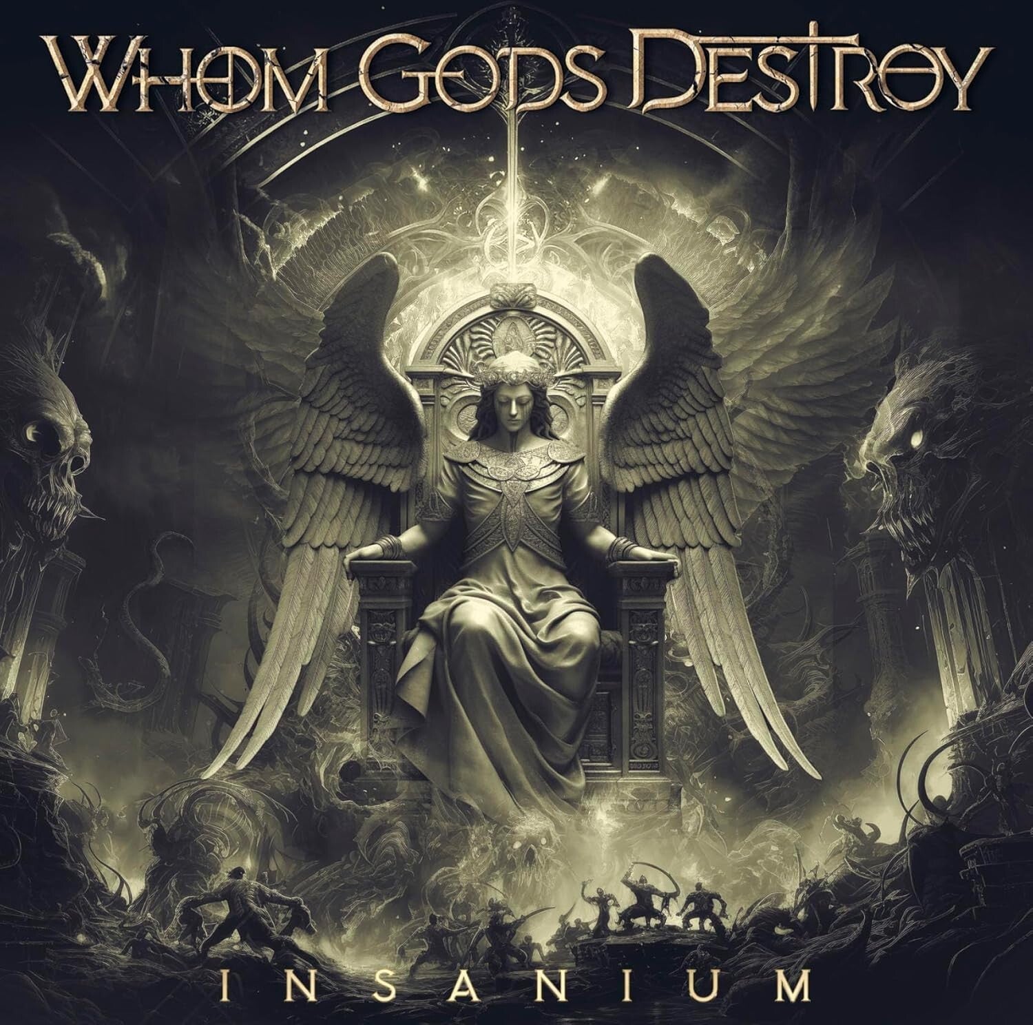 New WHOM GODS DESTROY INSANIUM WITH BONUS TRACK 2024 JAPAN BLU-SPEC CD