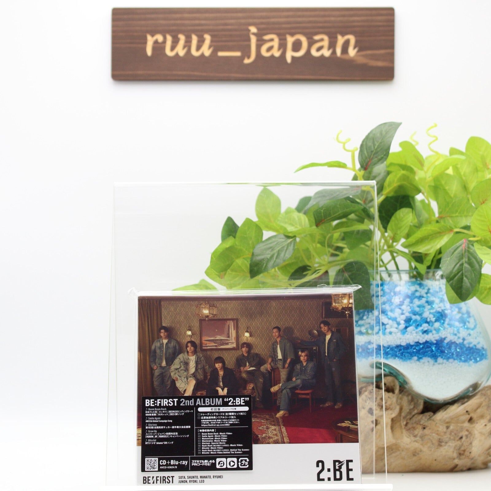 New BE:FIRST 2:BE CD+Blu-ray Disc (MV version)