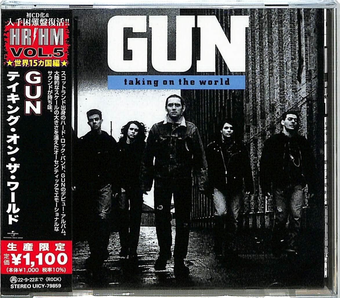 GUN-Taking On The World-CD Ltd/Ed Reissue From Japan NEW