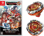 New Beyblade X: EVOBATTLE (Nintendo Switch) Japan Import [w/ limited Beyblade]