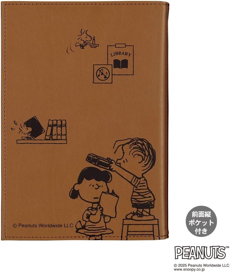 Kamio Japan Snoopy Planner 2026 B6 Weekly Please be quiet in the library NEW
