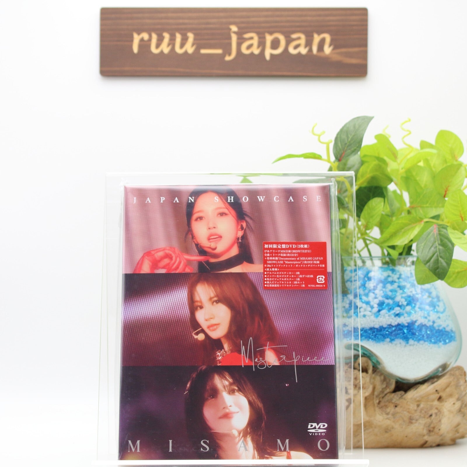 TWICE MISAMO JAPAN SHOWCASE Masterpiece Limited Edition 2 DVD Photobook NEW