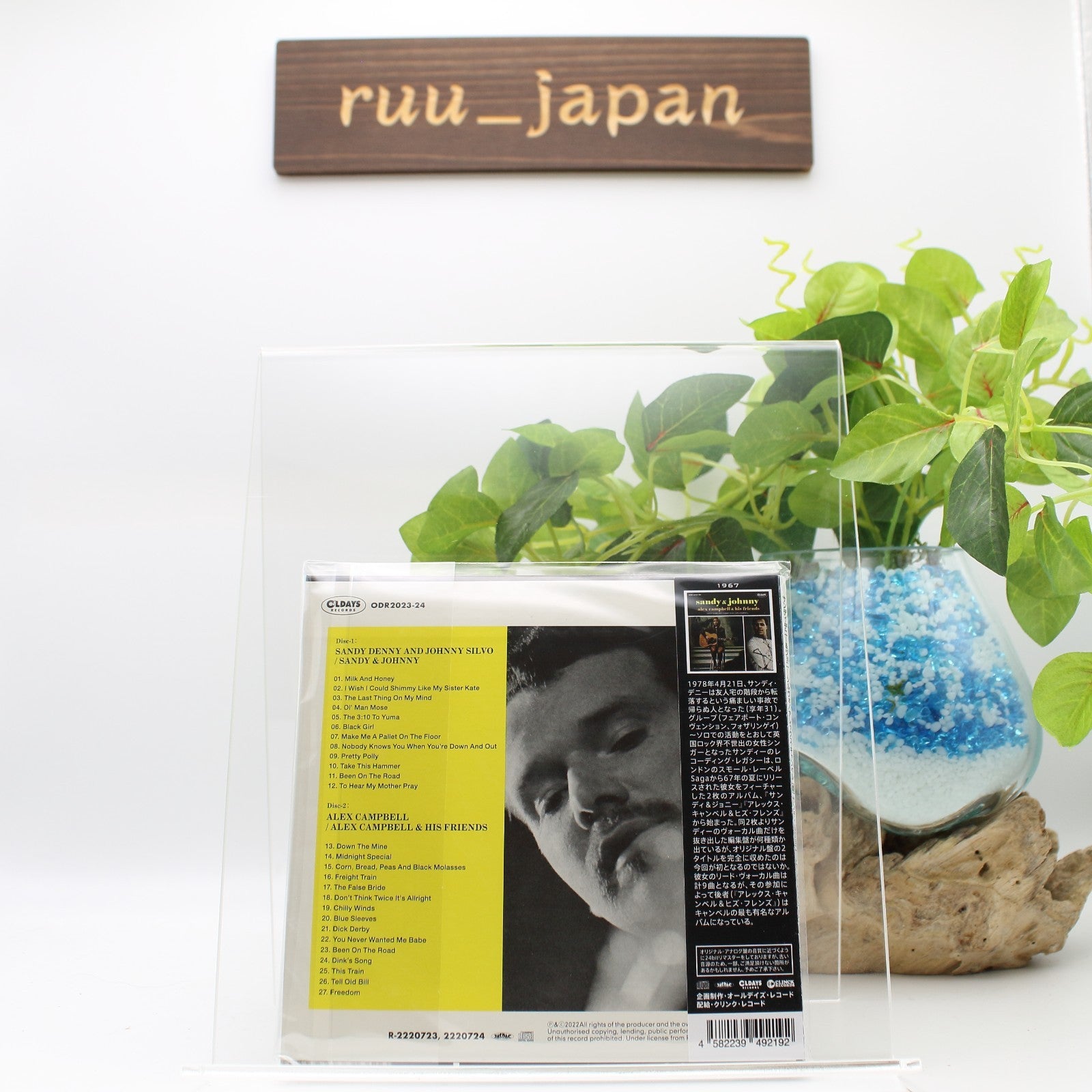 New Sandy Denny And Johnny Silvo Alex Campbell JAPAN MINI LP 2 CD SET