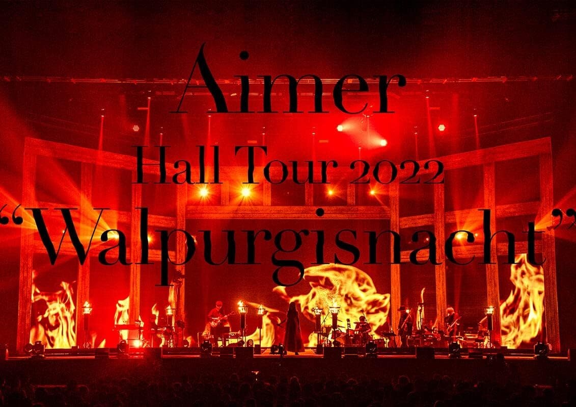 New Aimer Hall Tour 2022 Walpurgisnacht Limited Edition Blu-ray CD Booklet