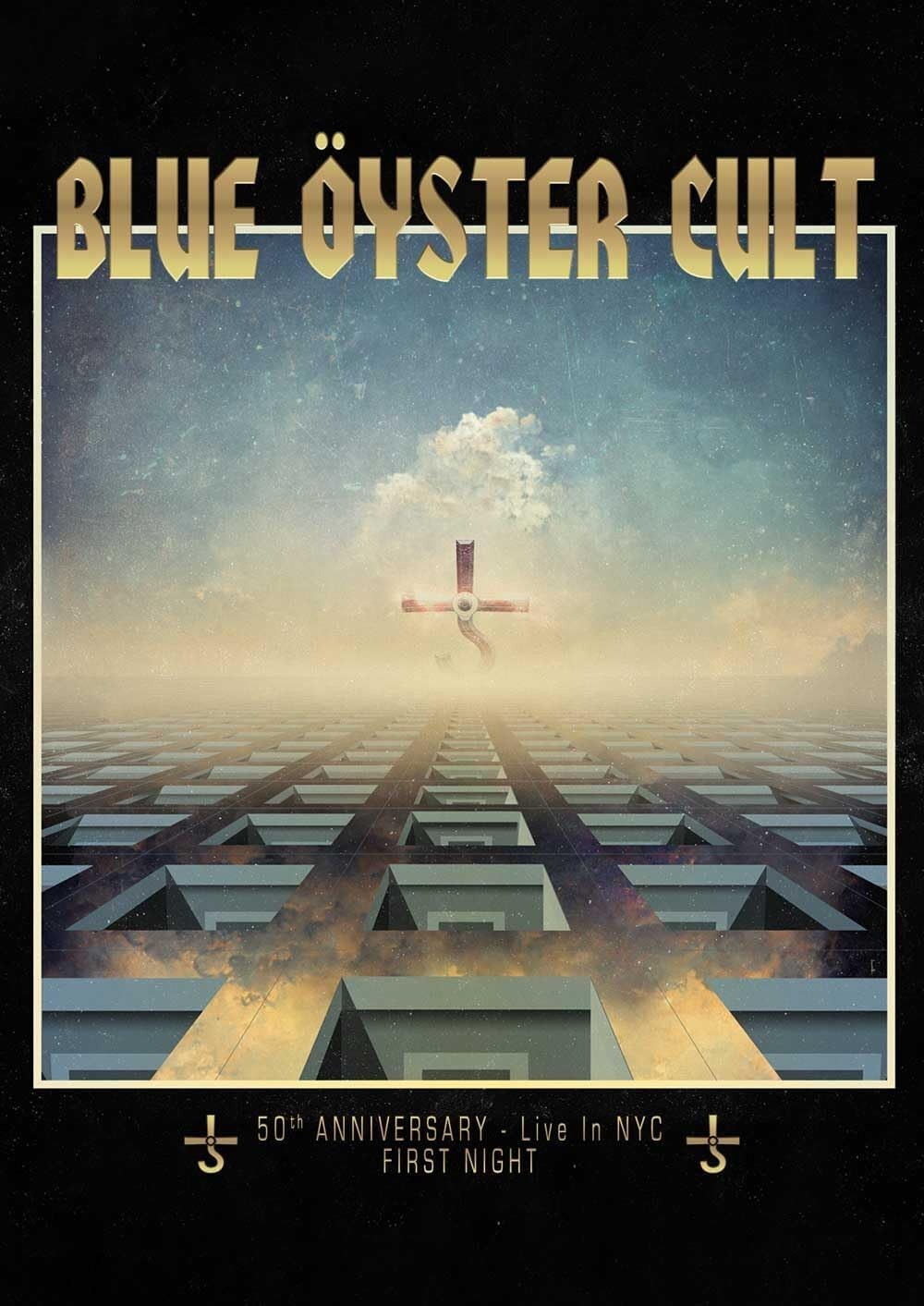New BLUE OYSTER CULT 50TH ANNIVERSARY LIVE FIRST NIGHT JAPAN BLU-RAY + 2 CD SET
