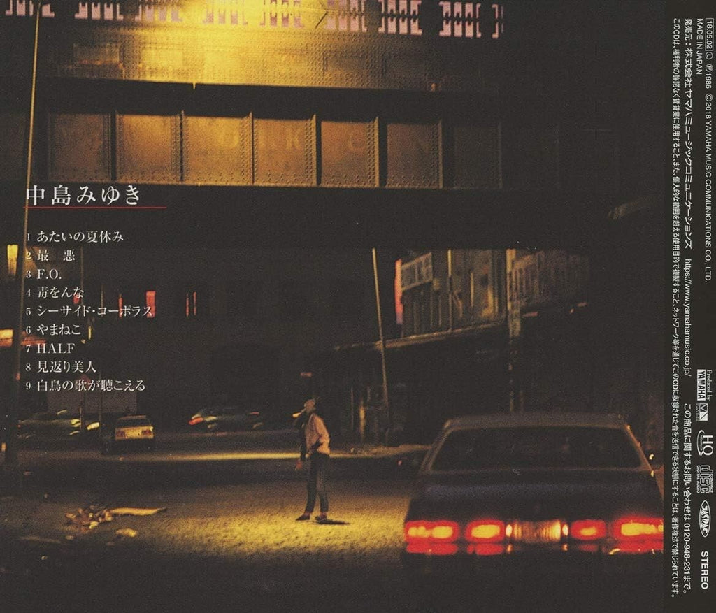 New Miyuki Nakajima 36.5℃ 1986 CD Japan City Pop HQCD