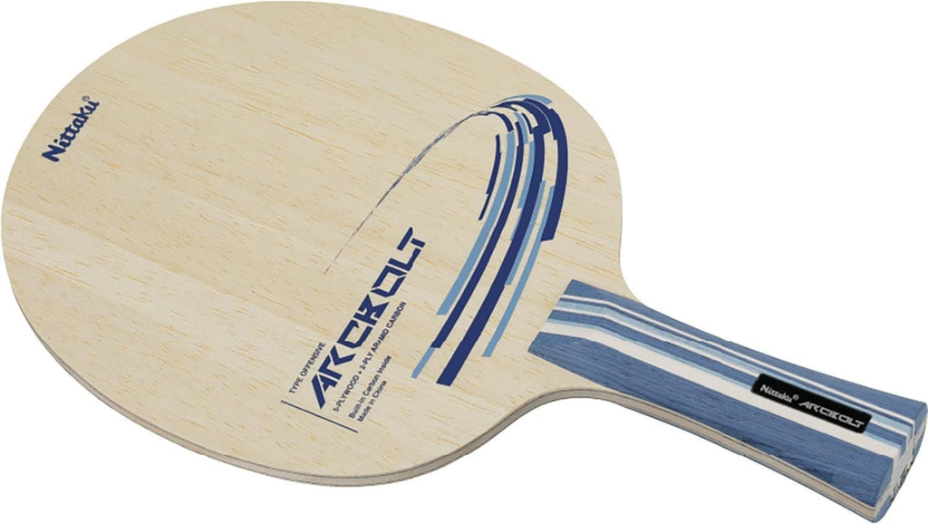 Nittaku Arcbolt FL Offensive Shakehand Table Tennis Racket NC-0506 NEW