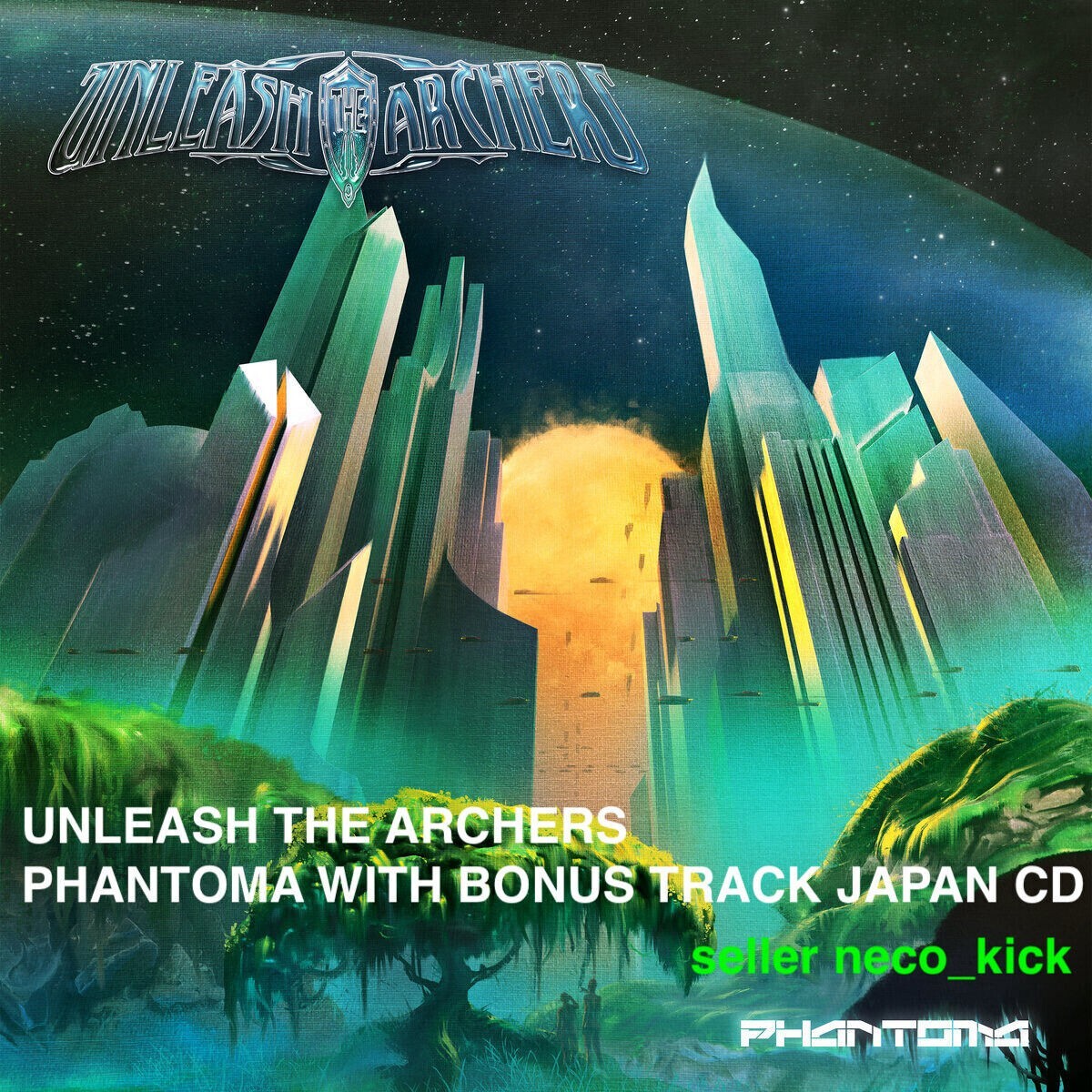 UNLEASH THE ARCHERS PHANTOMA WITH BONUS TRACK JAPAN CD New