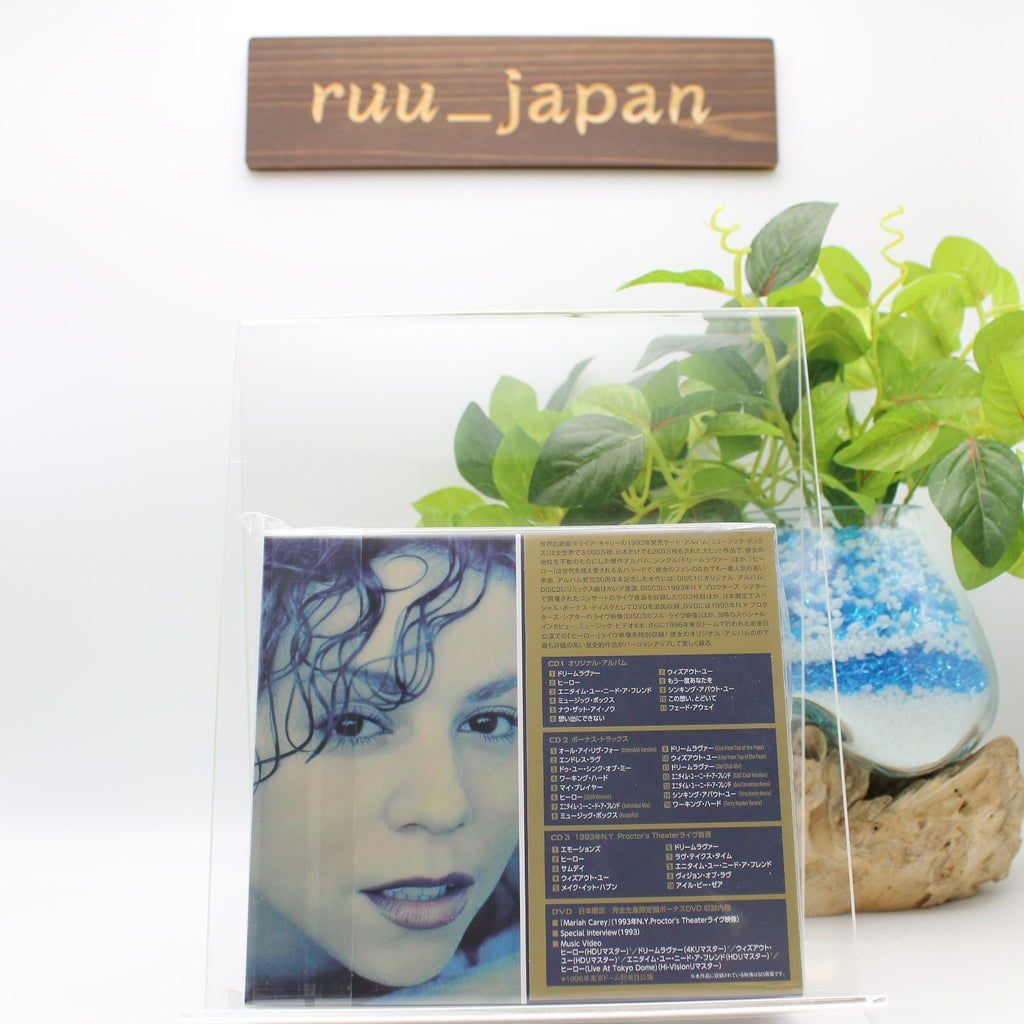MARIAH CAREY MUSIC BOX 30TH ANNIVERSARY JAPAN 3 BLU-SPEC CD + DVD EDITION NEW