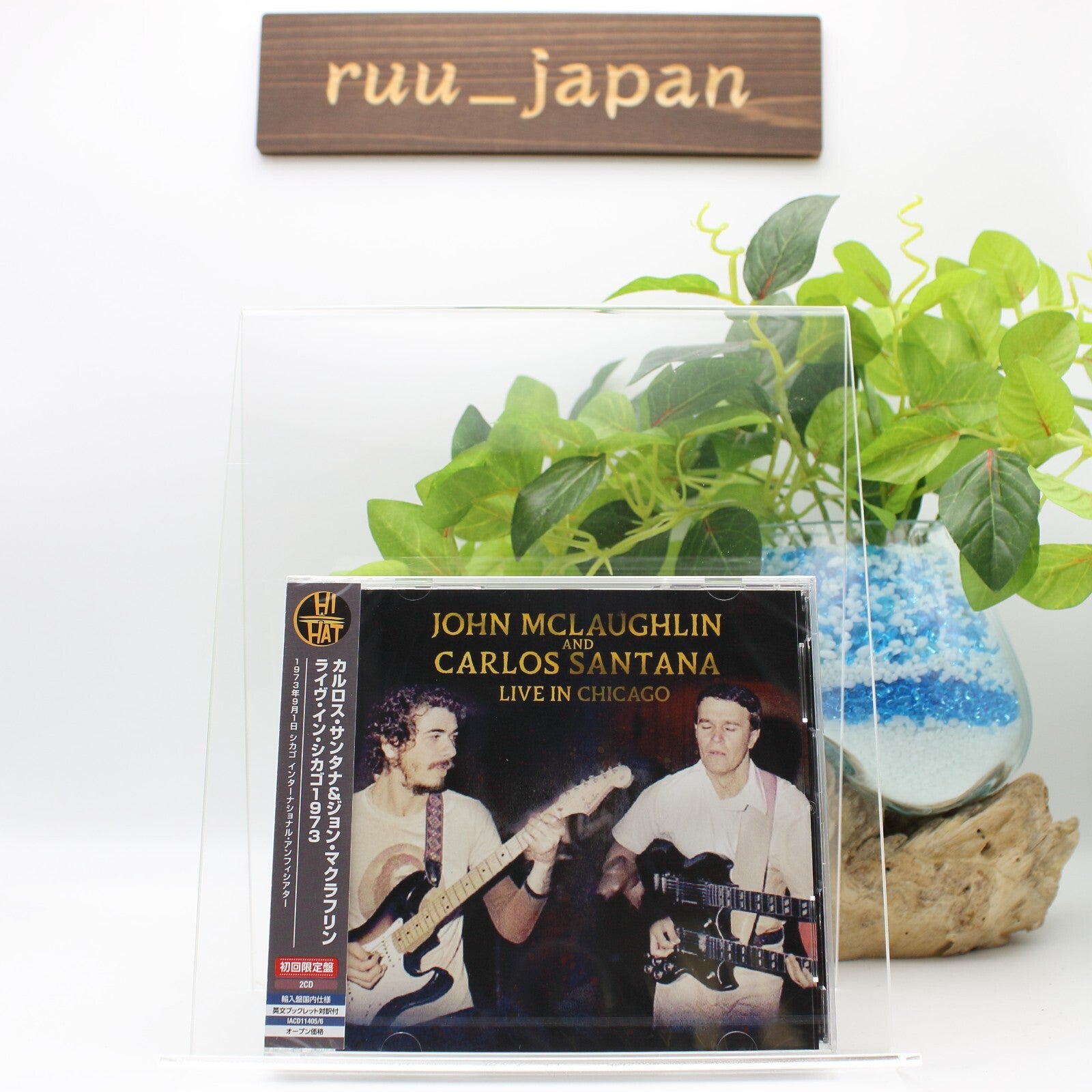 JOHN MCLAUGHLIN & CARLOS SANTANA LIVE IN CHICAGO 1973  JAPAN 2 CD New