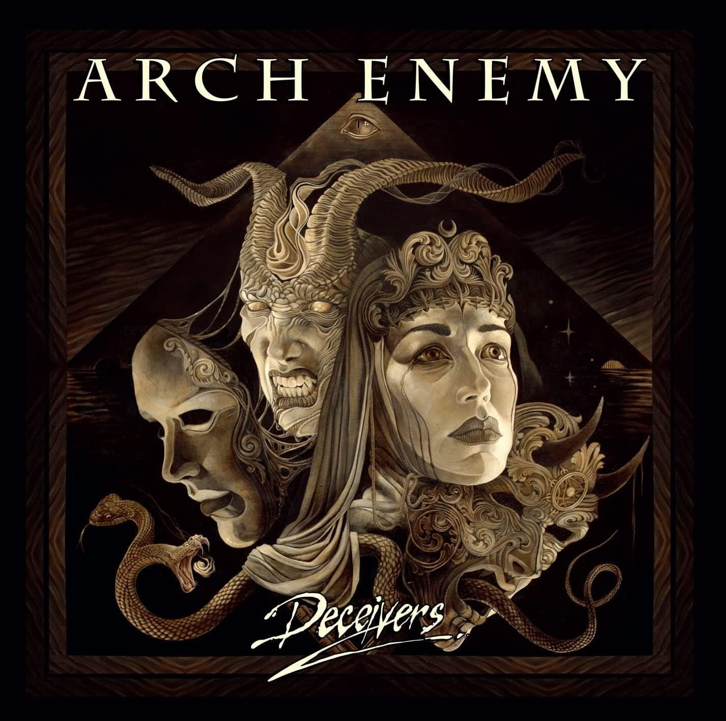 ARCH ENEMY DECEIVERS WITH BONUS TRACKS JAPAN CD WITH OBI NEW