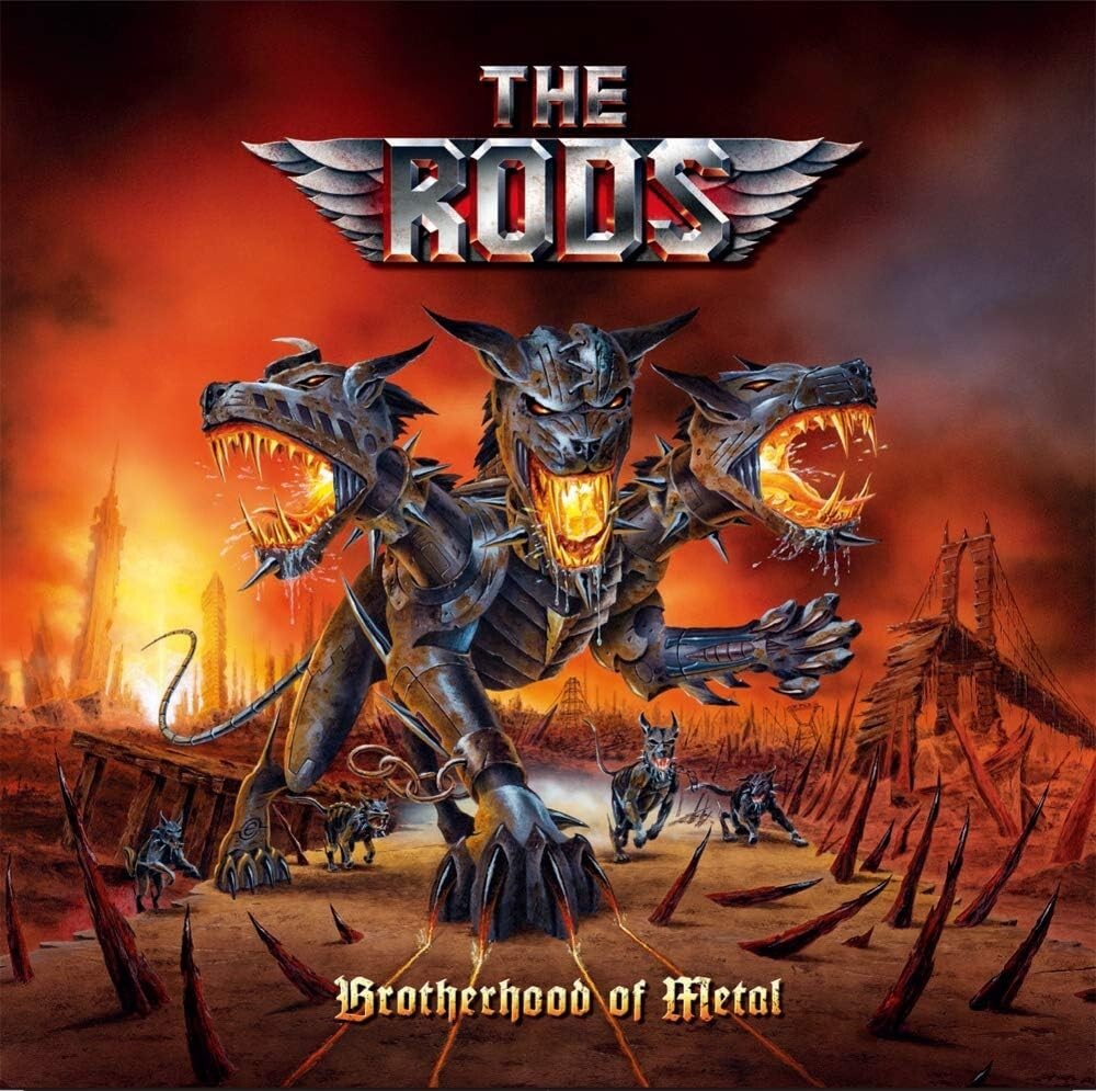 THE RODS Brotherhood Of Metal + 1 JAPAN CD Elf Manowar Thrasher U.S. Metal ! NEW