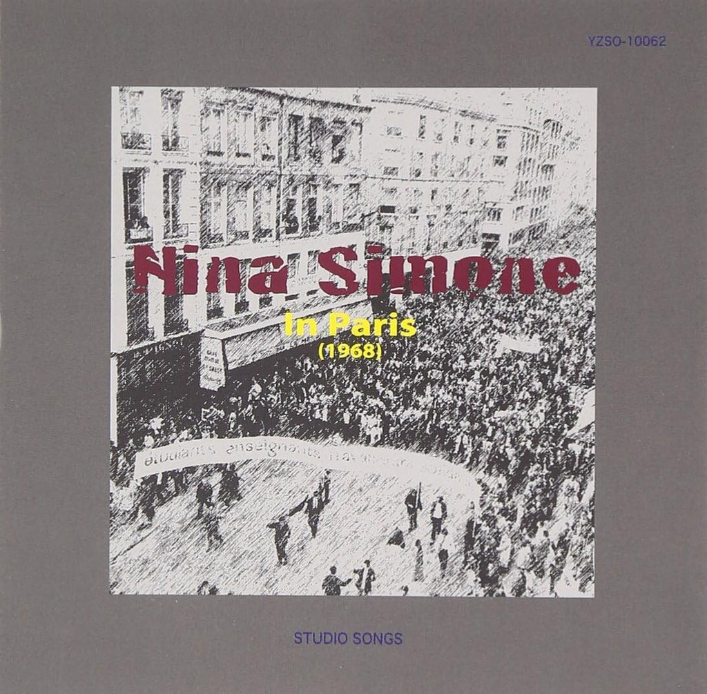 Nina Simone Live CD In Paris (1968) Japan OBI New