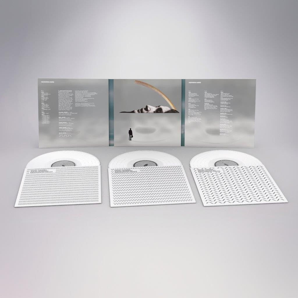 John Lennon Mind Games Meditation Mix Clear Vinyl Record 3LP Limited OBI New