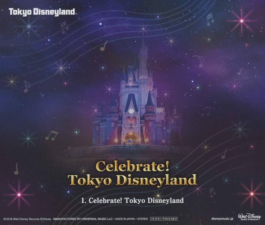 New Tokyo Disneyland Celebrate! Tokyo Disneyland CD JAPAN