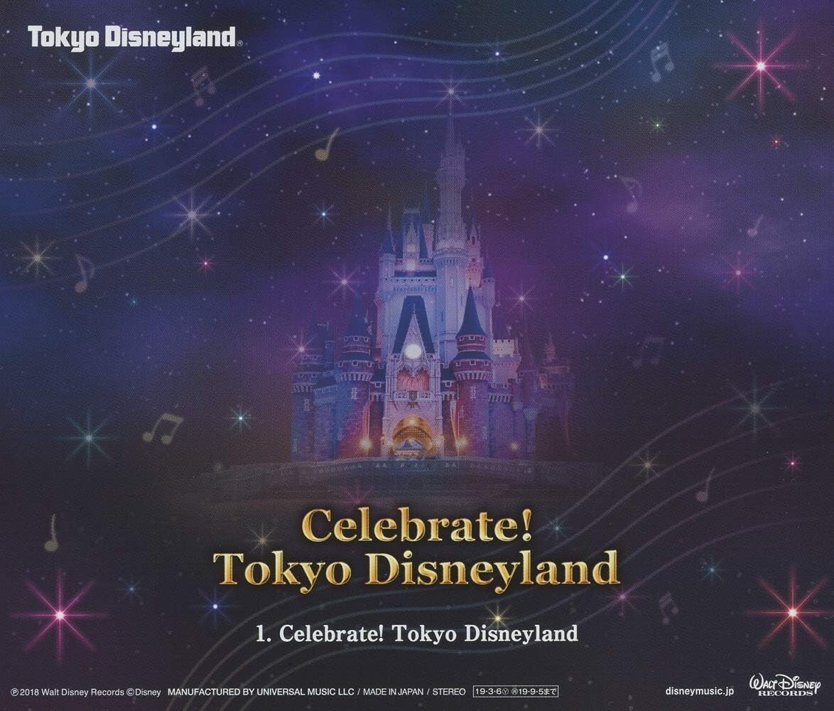 New Tokyo Disneyland Celebrate! Tokyo Disneyland CD JAPAN