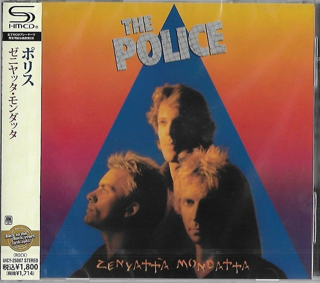 The Police CD(SHMCD) Zenyatta Mondatta Japan OBI New
