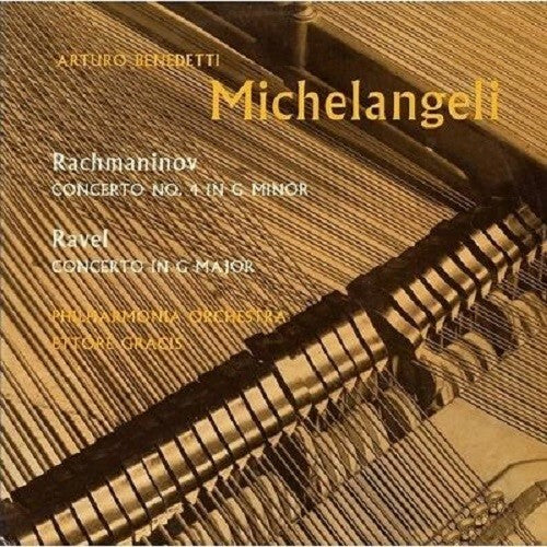 Michelangeli Ravel Rachmaninov Piano Concertos 2 SACD Hybrid JAPAN TOWER RECORDS
