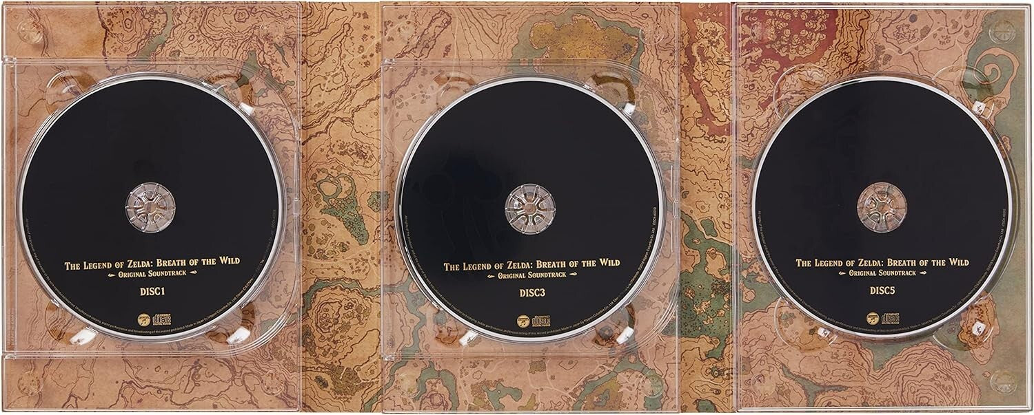 Legend Of Zelda Breath Of The Wild Original Soundtrack New