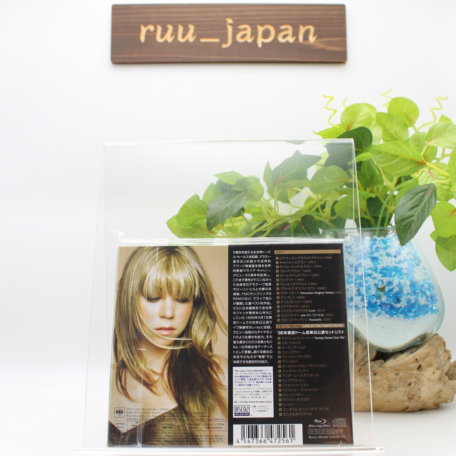MARIAH CAREY THE RARITIES JAPAN 2 CD + Blu-ray Disc SET REGISTERED SHIPPING NEW