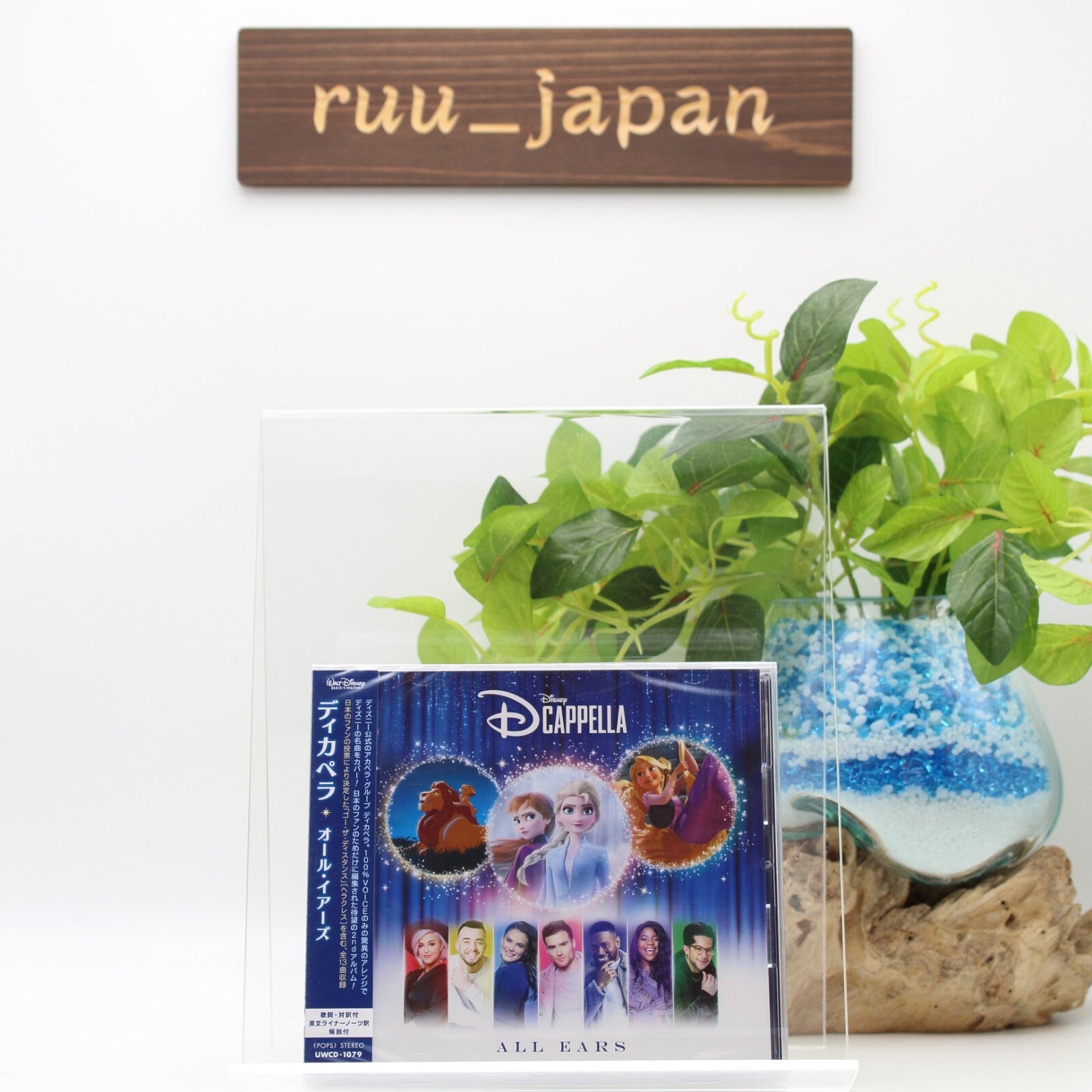 DCappella All Ears Japan Music CD Disney Acapella New