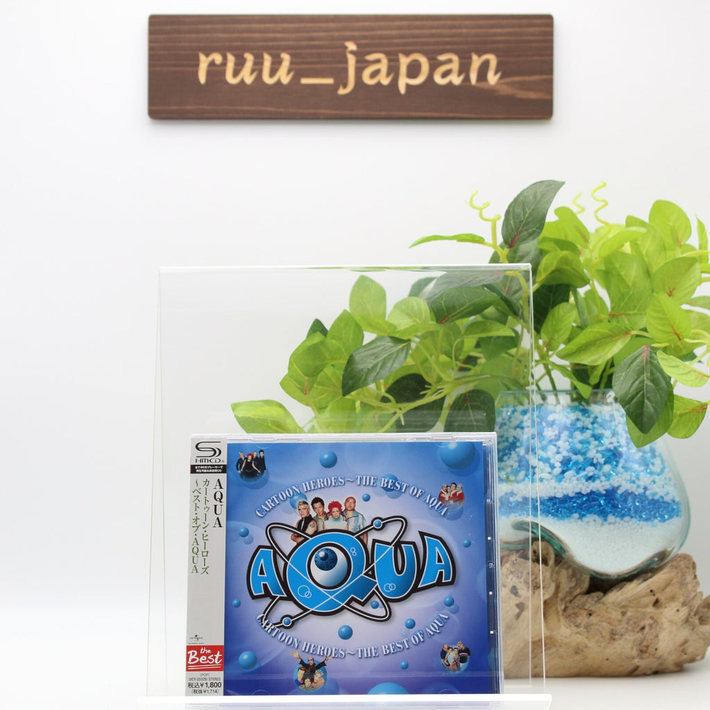 New AQUA-CARTOON HEROES THE BEST OF AQUA-JAPAN SHM-CD