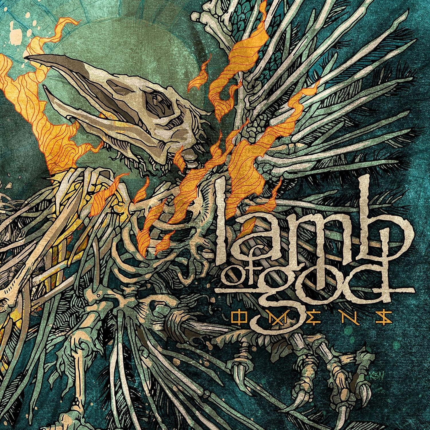 LAMB OF GOD OMENS WITH BONUS TRACK JAPAN CD NEW