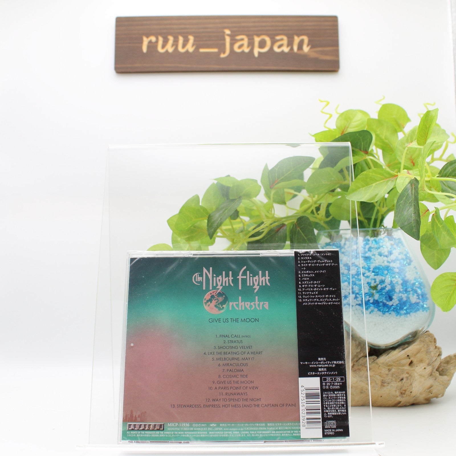 New THE NIGHT FLIGHT ORCHESTRA GIVE US THE MOON 2025 JAPAN CD