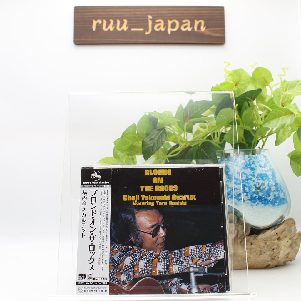 TBM SHOJI YOKOUCHI QUARTET FEAT. TORU KONISHI BLONDE ON THE ROCKS JP CD NEW