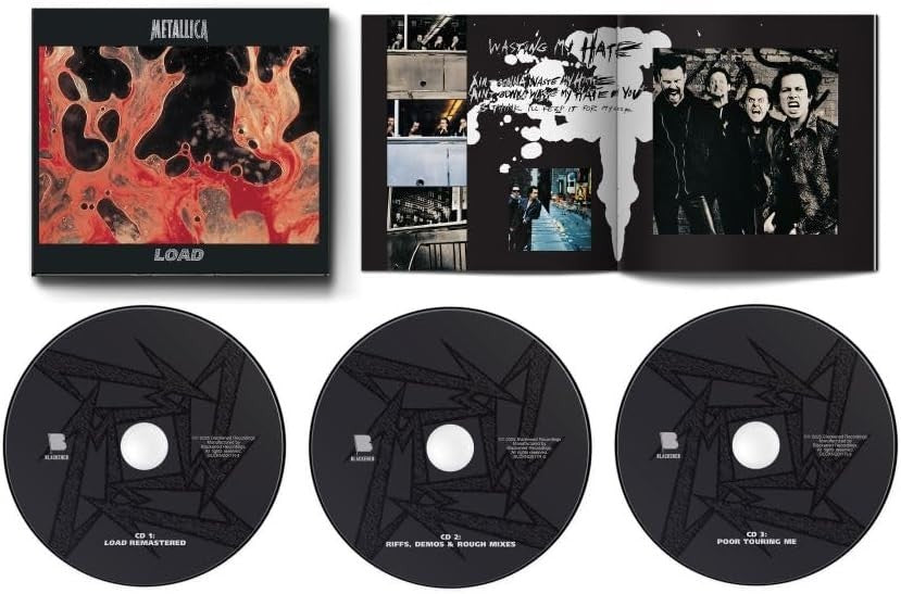 Metallica LOAD Remastered Deluxe SHM-CD 3-disc set Japanese L/E NEW