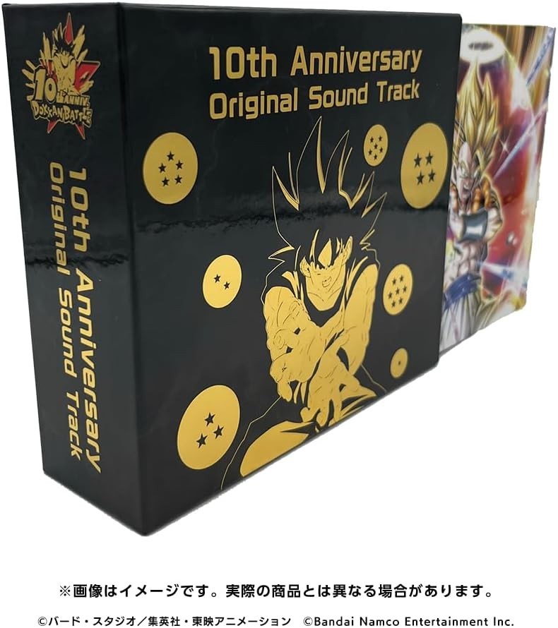 Dragon Ball Z Dokkan Battle 10th Anniversary Soundtrack 8-CD box set Japan-only