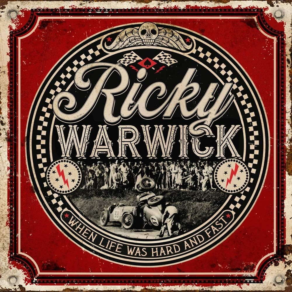 New 2021 RICKY WARWICK WHEN LIFE WAS HARD AND FAST Black Star Riders JAPAN 2 CD