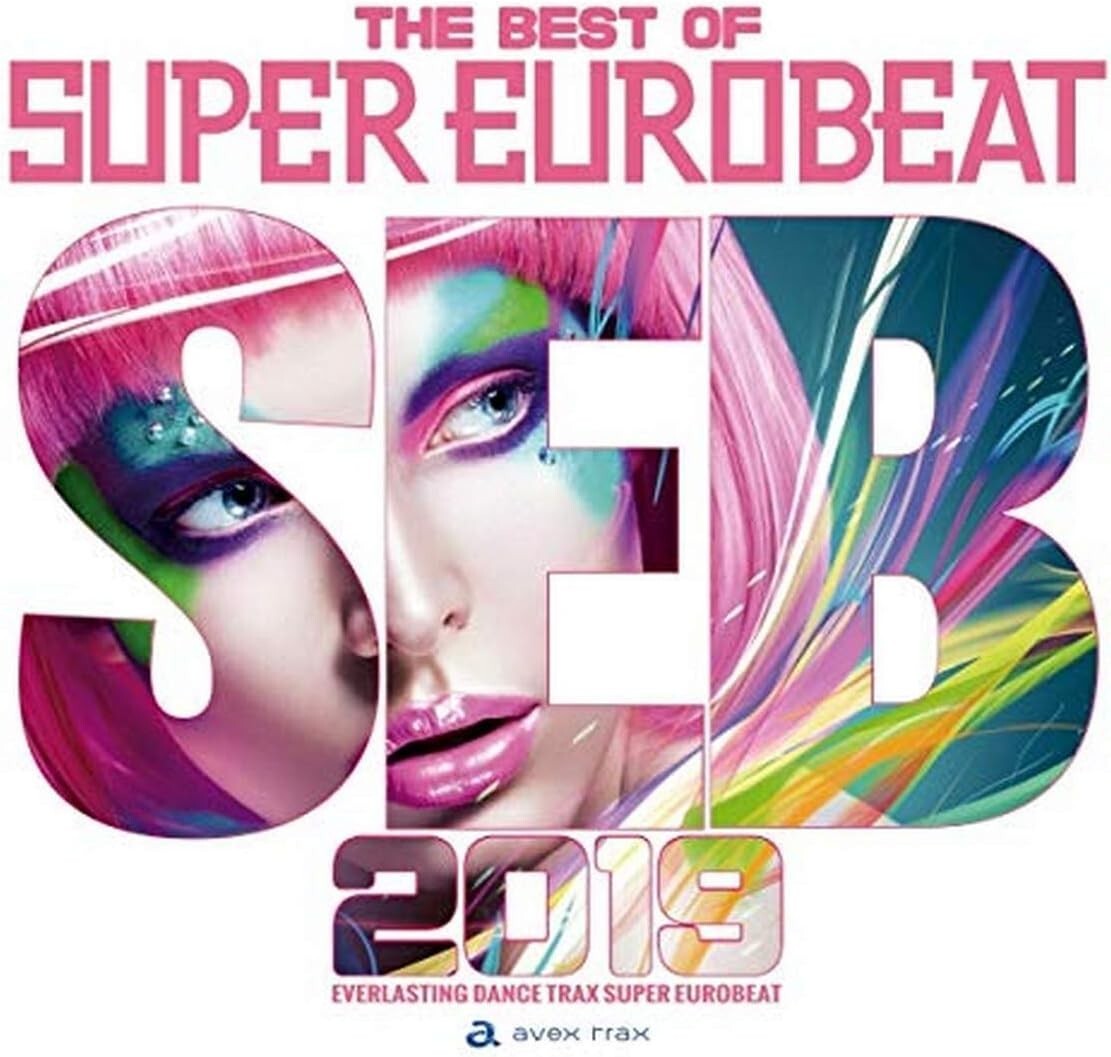 New Avex Trax The Best Of Super Eurobeat 2019 2 Cd Set multicolor