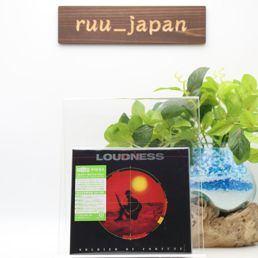 2020 LOUDNESS SOLDIER OF FORTUNE 30TH ANNIVERSARY JAPAN 3 CD + DVD SET new