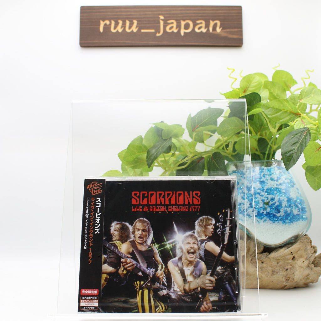 CD New Scorpions Live In Bolton, England 1977 Japan Edition Remastered Obi
