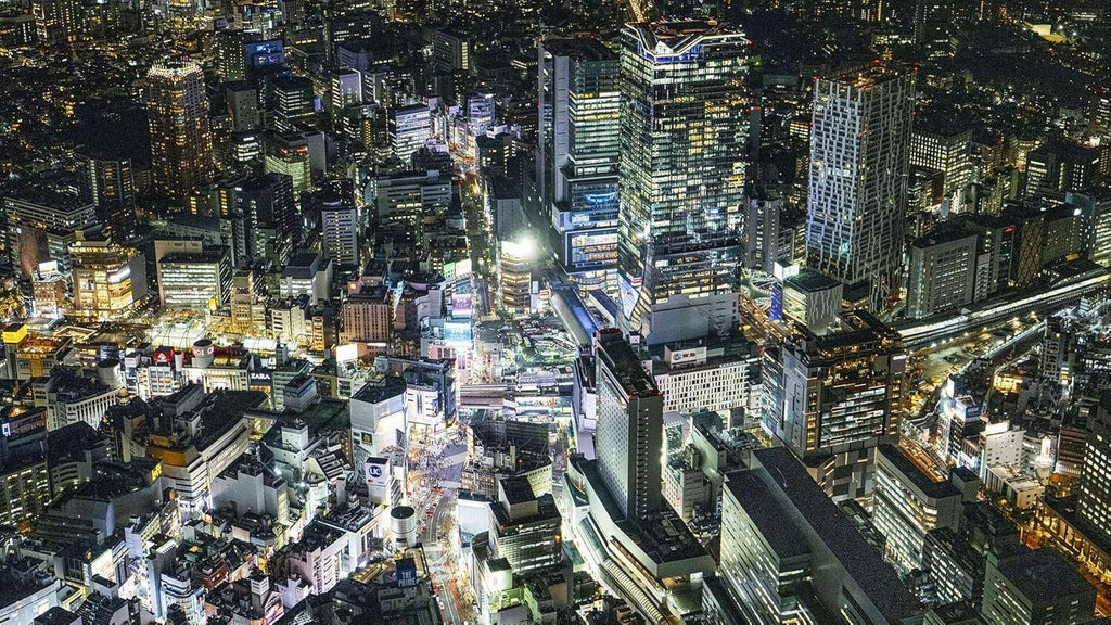 8K Aerial Night View SKY WALK TOKYO/YOKOHAMA 4K/HDR 4K Ultra HD Blu-ray NEW