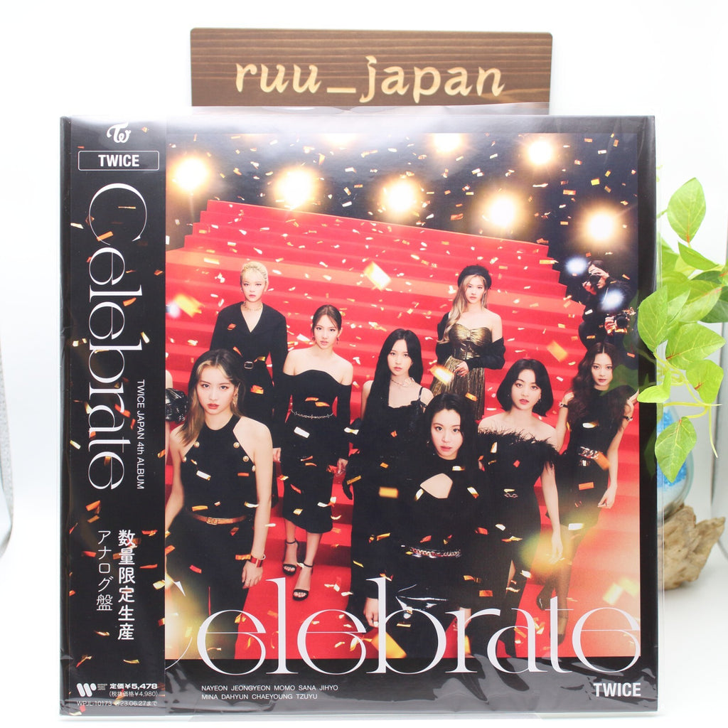 TWICE Celebrate LP Vinyl Analog Record Limited Edition 2022 From Japan New