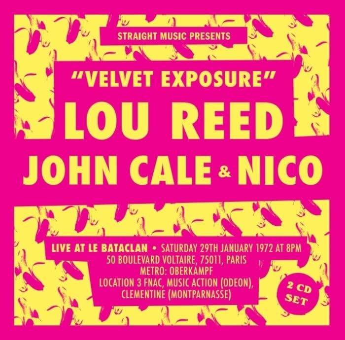 New LOU REED & JOHN CALE & NICO-LIVE AT LE BATACLAN 1972 CD Japan